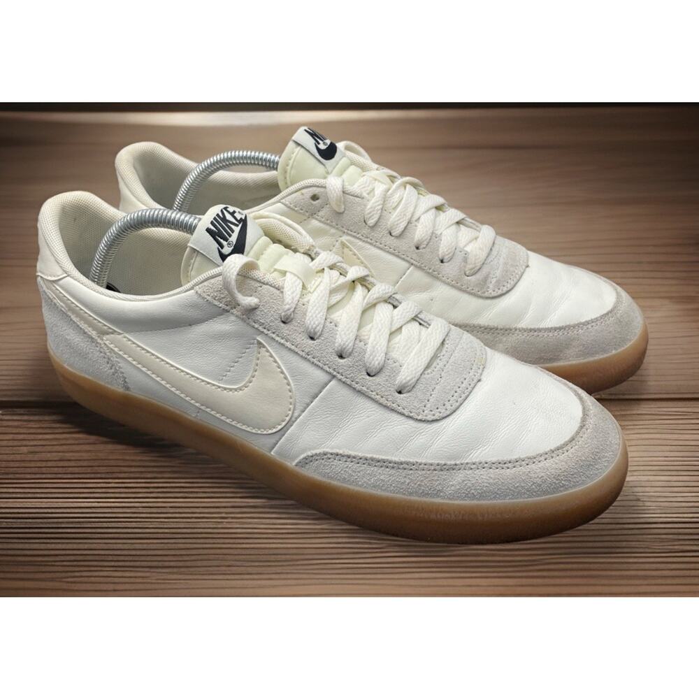Nike Killshot White Sail Leather with Gum Bottom Shoes Mens Size 10 Fast Ship
